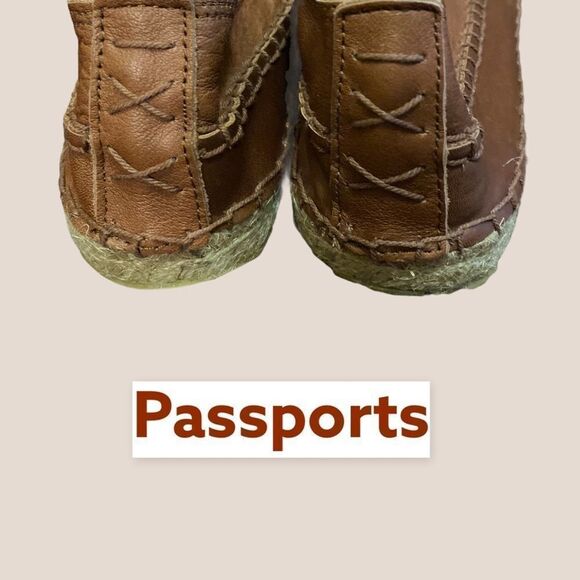 Passports "Gil" Kilted Espadrille Loafers 6 - Picture 5 of 6